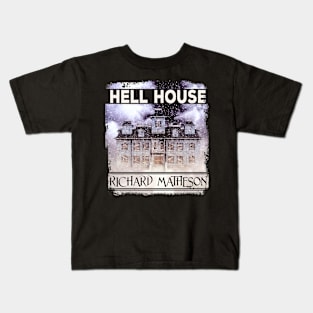 Hell House - haunted house cover tribute - distressed Kids T-Shirt